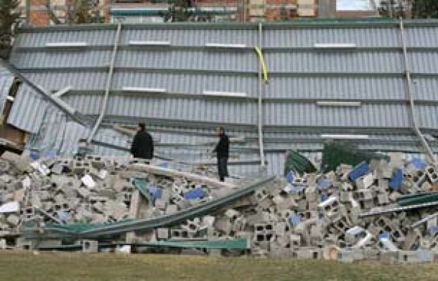 El temporal causa estragos