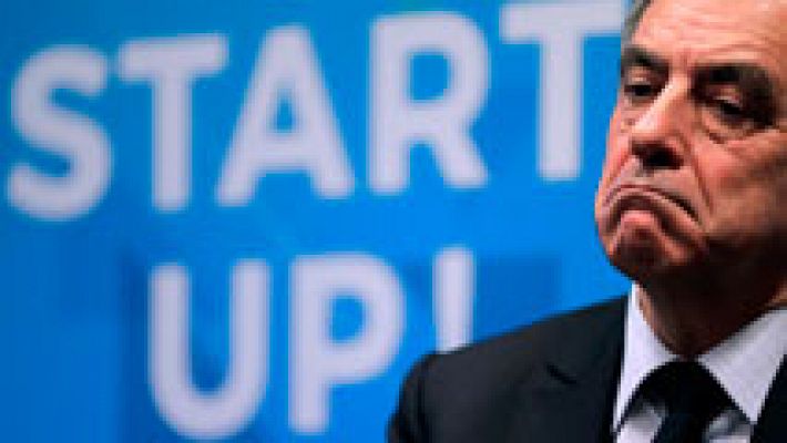 Telediario 1 - La mujer de Fillon cobró 45.000 euros por indemnizaciones por despido con el visto bueno de su marido