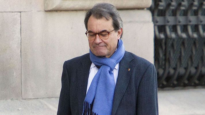 Telediario 1 - La Fiscalía mantiene su petición de diez años de inhabilitación para Mas