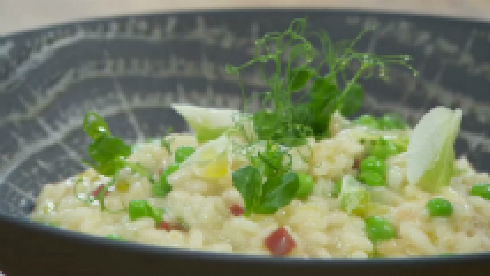 Torres en la cocina - Arroz de guisantes 