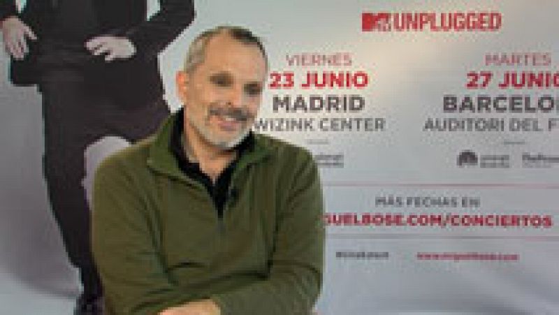 Miguel Bosé preparado para la gira mexicana de su nuevo disco