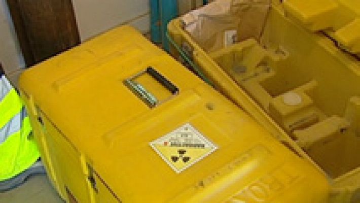 Los Mossos d'Esquadra buscan una maleta con material radioactivo