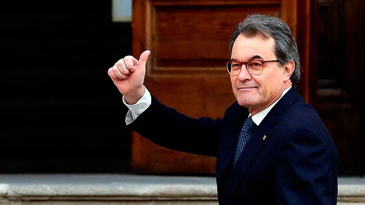 Telediario 1 - La defensa de Mas alega que creyó que el TC no le obligaba a impedir la consulta del 9N