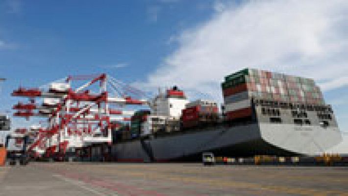 Telediario 1 - Claves para entender el conflicto de los estibadores