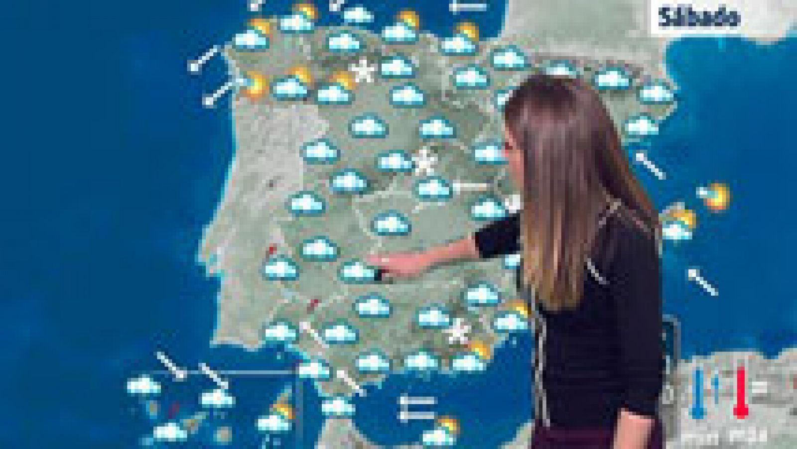 El tiempo: Lluvias en casi toda la Península con mayor intensidad en Andalucía y Canarias | RTVE Play