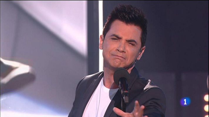 Eurovisión - David Civera canta 'Dile que la quiero'