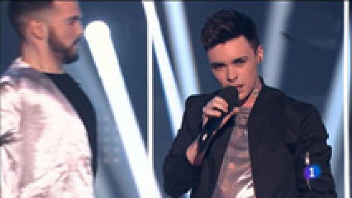Eurovisión - Mario Jefferson canta 'Spin my head' en 'Objetivo Eurovisión