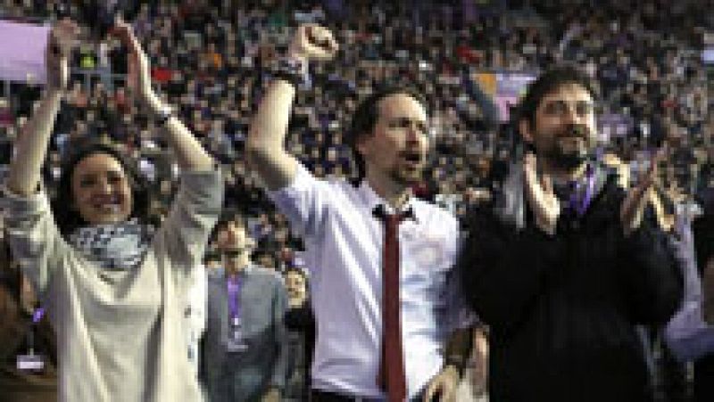 Pablo Iglesias se compromete a liderar Podemos  con "unidad y humildad"