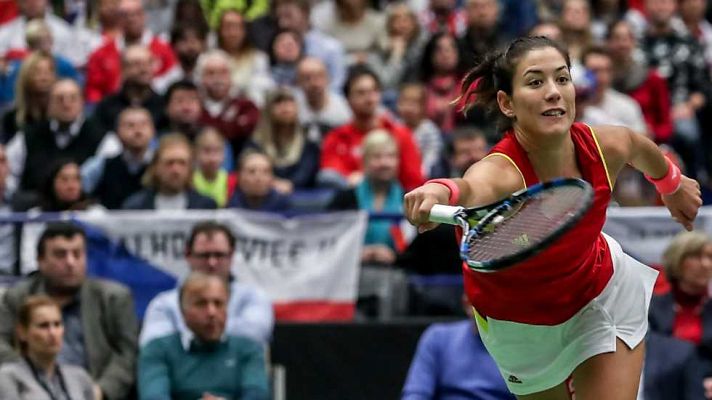 Tenis - Copa Federación 1ª, Rep. Checa-España: Pliskova-Muguruza