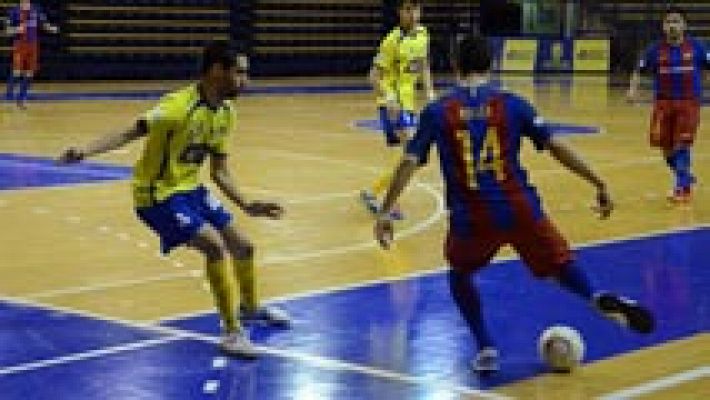 Resumen LNFS Jornada 19. Gran Canaria FS 6-6 FC Barcelona Lassa