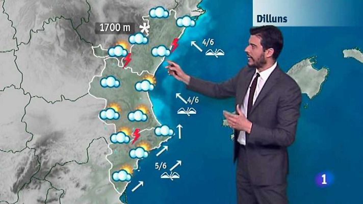 L'informatiu - Comunitat Valenciana - El tiempo en la Comunidad Valenciana - 13/02/17
