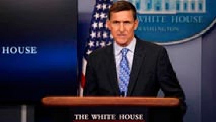 Telediario 1 - Dimite Michael Flynn, asesor de seguridad de Trump
