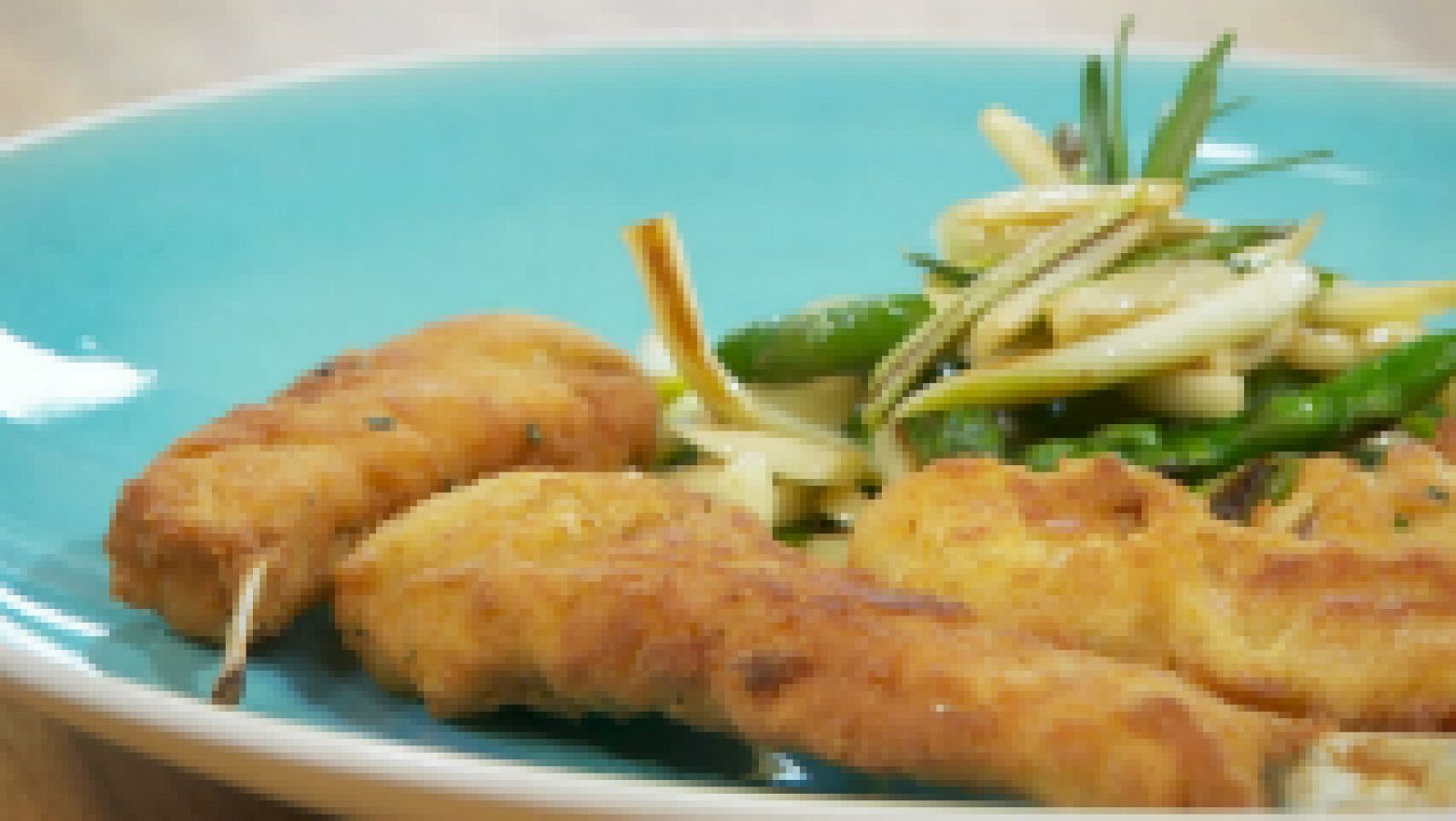 RTVE Cocina: Chuletas de cordero villeroy al romero  | RTVE Play