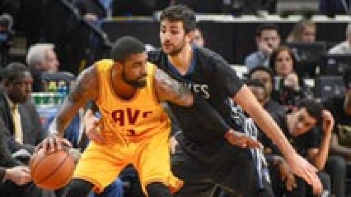 Ricky Rubio no evita la derrota ante los Cavaliers