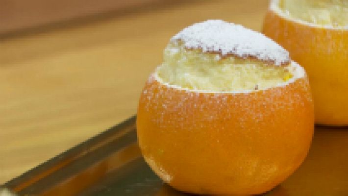 Naranja suflé 