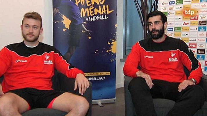 Balonmano - Reportaje - Gonzalo y Rodrigo, porteros Selección Española