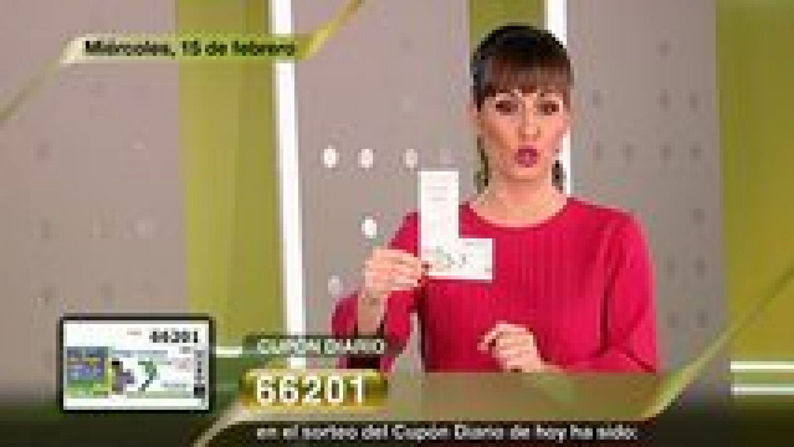 Sorteos ONCE: Sorteo ONCE - 15/02/17 | RTVE Play