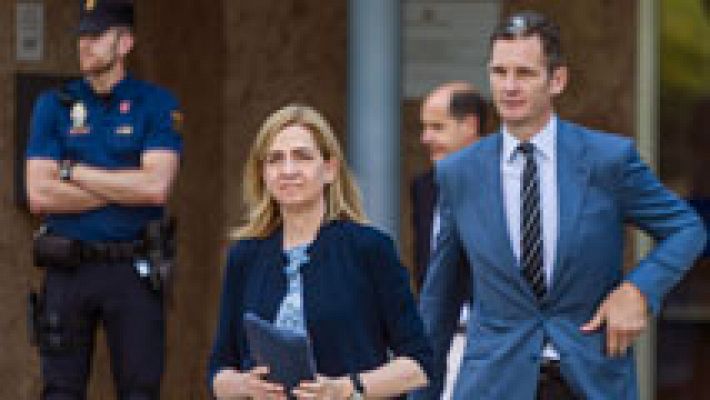 Telediario 1 - La Audiencia de Palma hará pública la sentencia del caso Nóos este viernes al mediodía