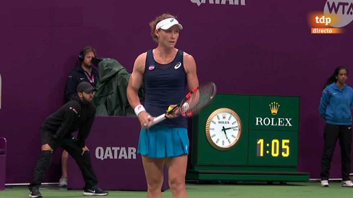 Tenis - WTA Torneo Doha (Catar) 1/4 final: Stosur - Cibulkova