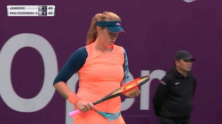 WTA Torneo Doha (Catar): Pavliuchénkova - Cibulkova