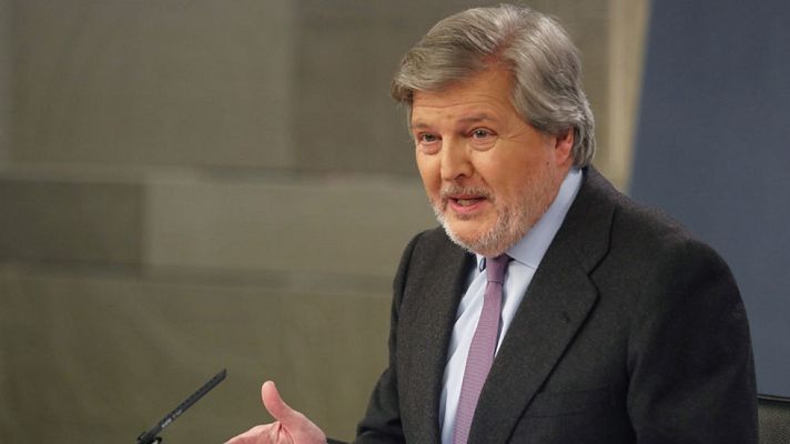 Telediario 1 - El Gobierno destaca que en España "se cumple el imperio de la ley"