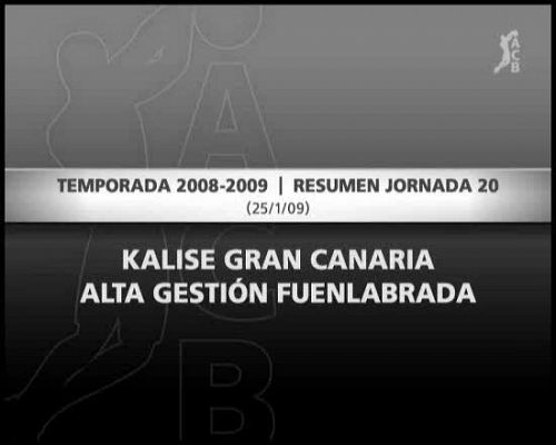 Kalise GC 92-85 AG Fuenlabrada