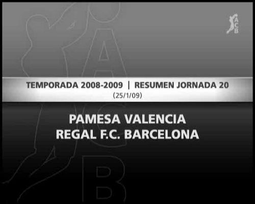 Baloncesto en RTVE - Pamesa 61-80 Regal Barcelona