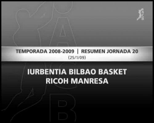 Baloncesto en RTVE - Iurbentia Bilbao 97-93 Ricoh Manres