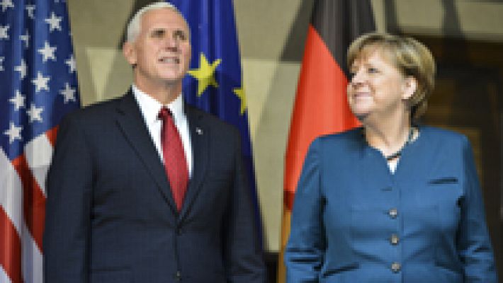 Informativo 24h - Mike Pence recalca su compromiso con la OTAN pero insta a sus socios a "hacer más"