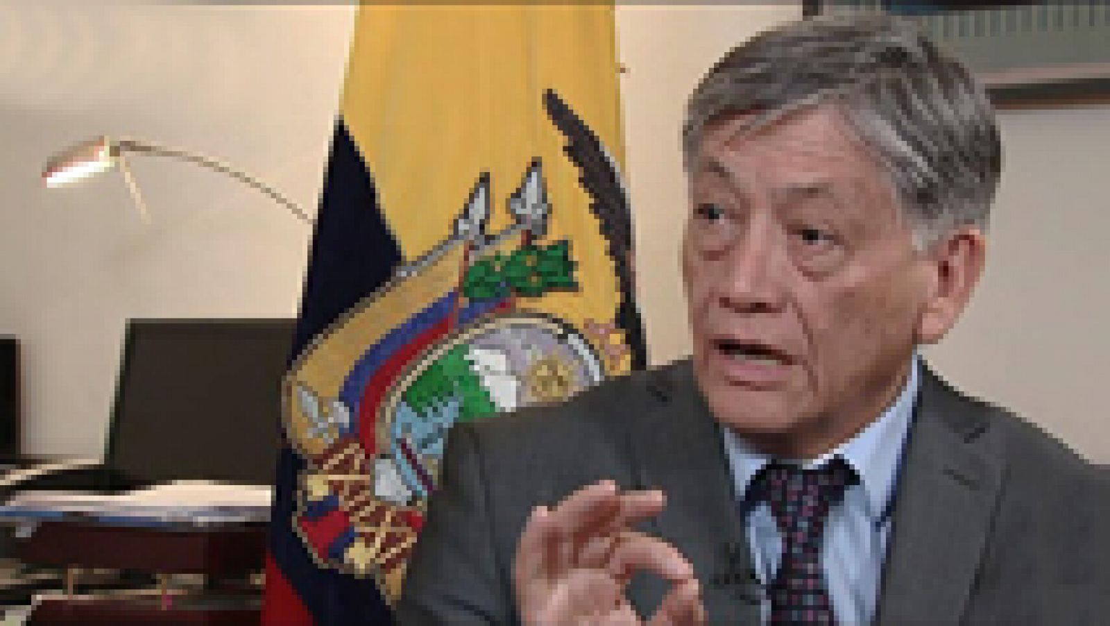 Informativo 24h: El embajador de Ecuador en España: "Hay un interés mayor de mantenerse ligados con Ecuador | RTVE Play