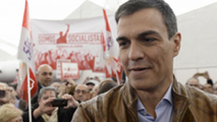 En el PSOE continúa la precampaña de los dos candidatos