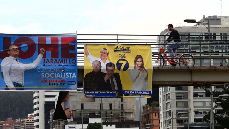 Jornada de reflexión en Ecuador donde se celebrarán elecciones presidenciales