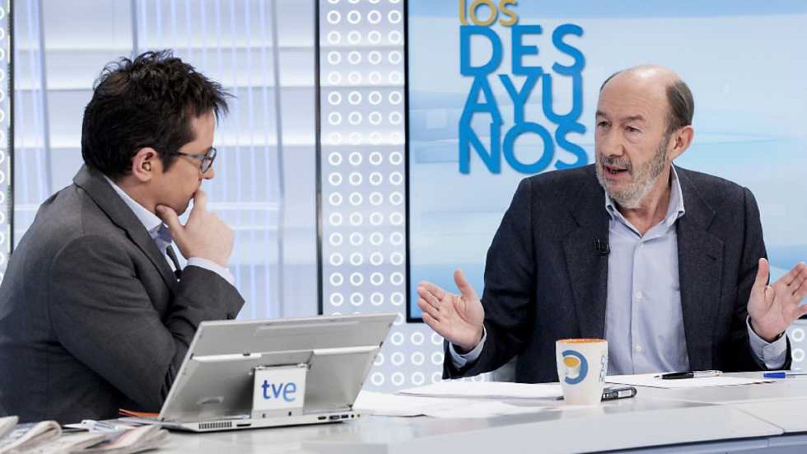 Los desayunos de TVE - Alfredo Pérez Rubalcaba, exsecretario general del PSOE - ver ahora