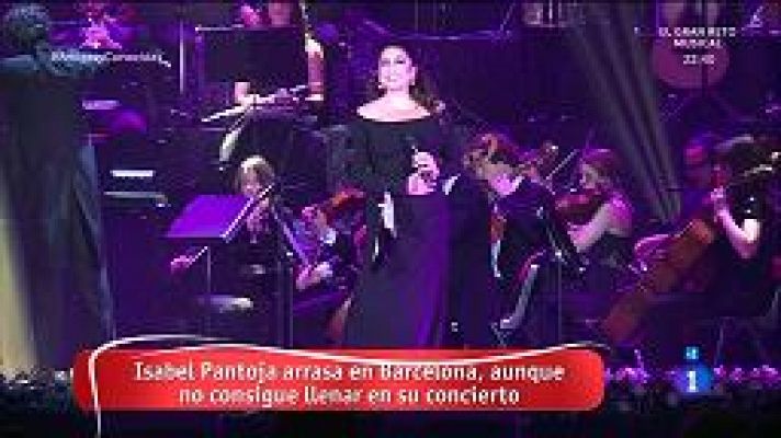 Concierto de Isabel Pantoja en Barcelona
