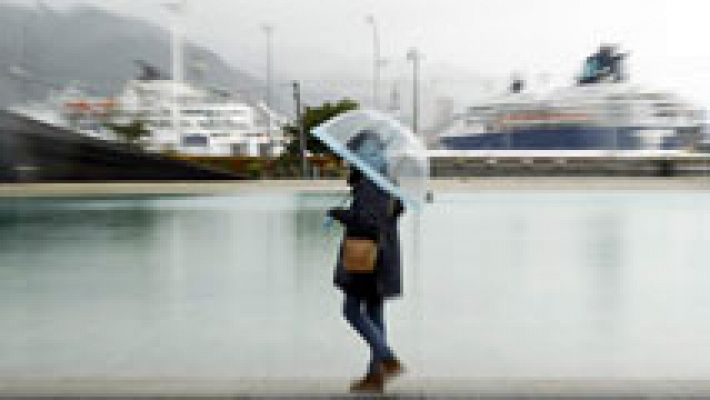 El tiempo - Nuboso con precipitaciones en Cádiz, Ceuta, Melilla e islas Canarias