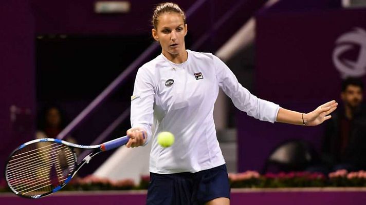 WTA Torneo Doha (Catar). 1ª Semifinal: Cibulkova - Pliskova