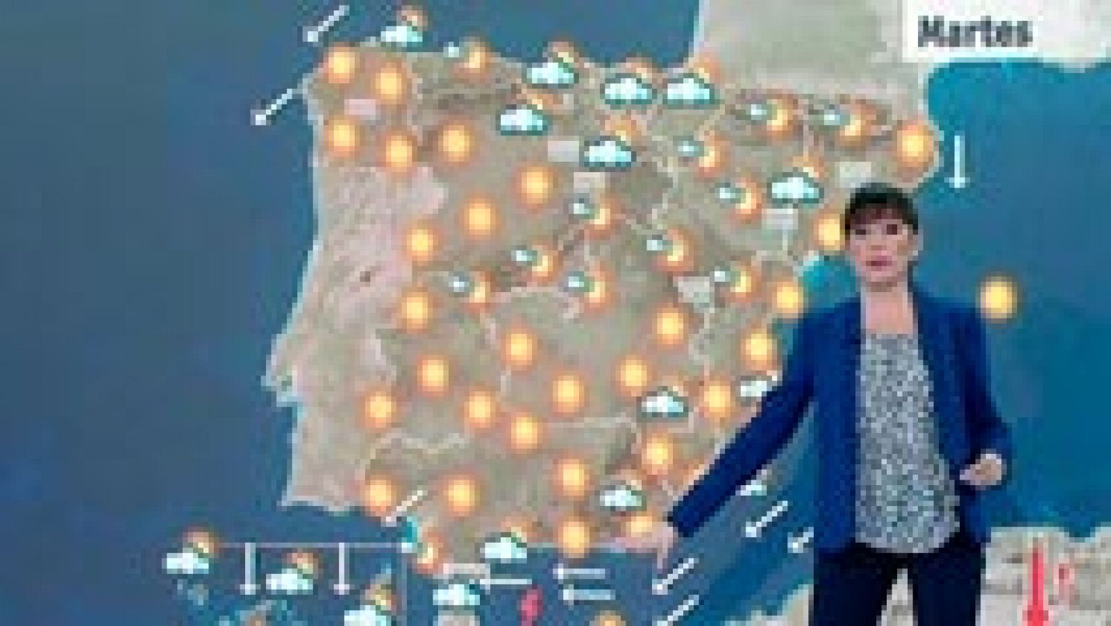 El Tiempo - Avisos por viento y oleaje en el Estrecho y costa oriental andaluza y lluvias en Canarias