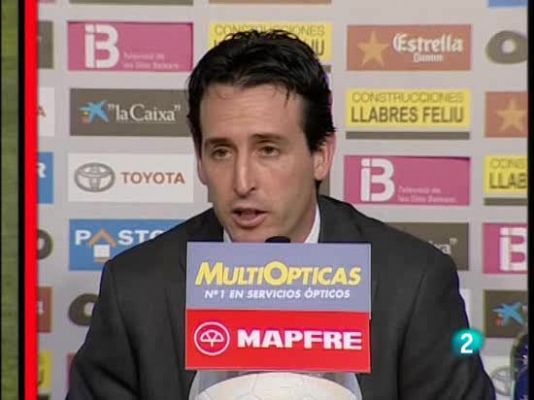 Club de fútbol - Emery: 'Me ha dolido el equipo'