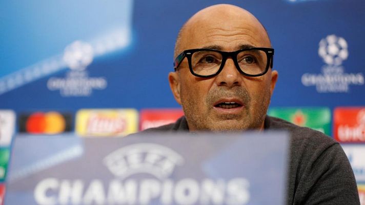 Sampaoli: "Es importante estar entre los ocho mejores de Europa"