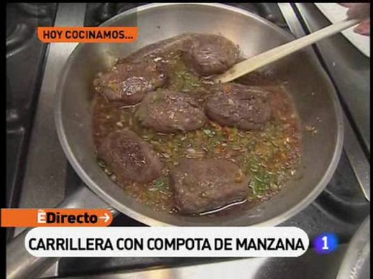 RTVE Cocina - Carrillera con compota de manzana
