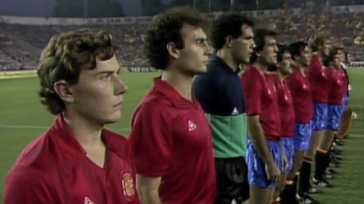 Deportes en el Archivo de RTVE - Fútbol. Campeonato del Mundo 1986. Fase de clasificación. España-Islandia