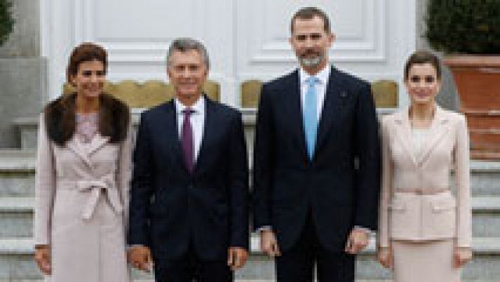 Mauricio Macri, primera visita oficial a España de un presidente argentino en ocho años 