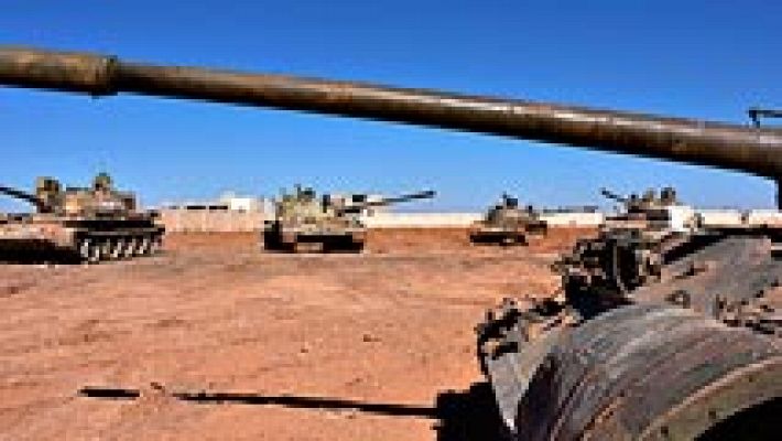 Telediario 1 - El ejército sirio controla toda la ruta de Damasco a Alepo, pese a las amenazas del Estado Islámico