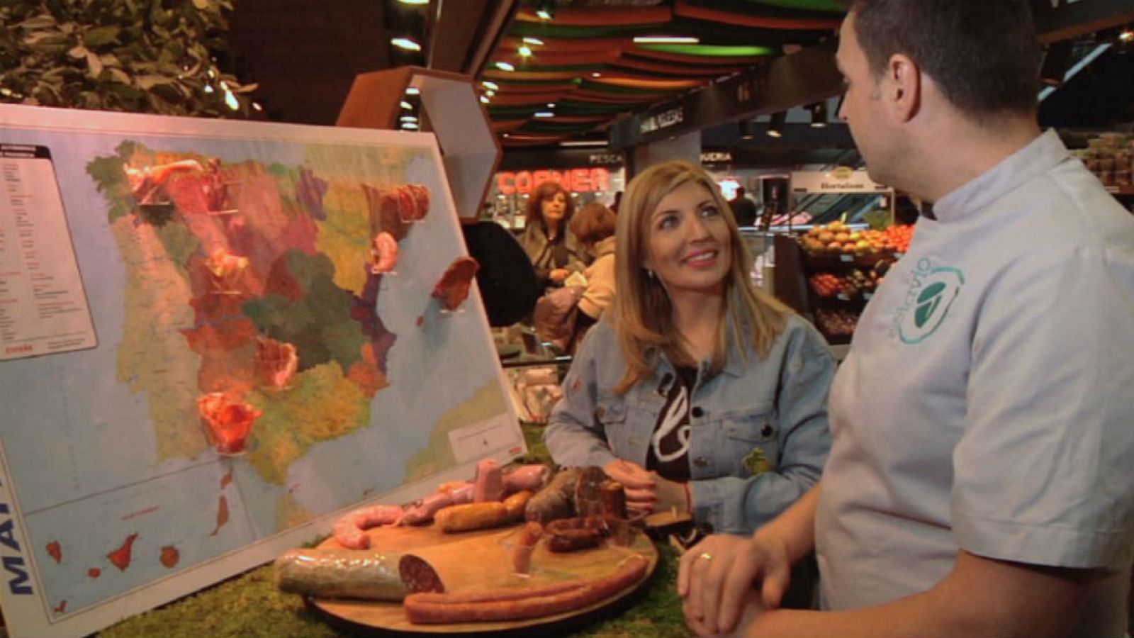 El mapa de los embutidos de España