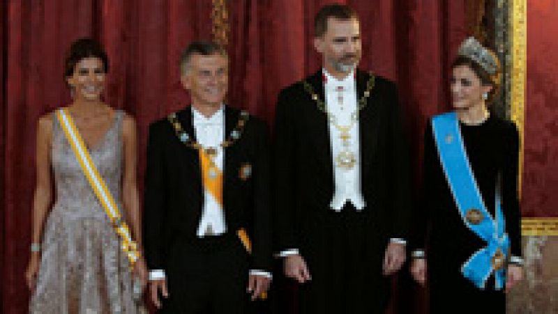 Mauricio Macri inicia su visita de Estado a España