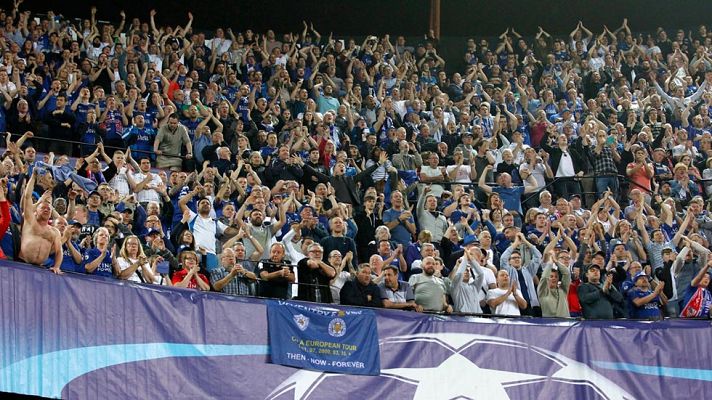 Telediario 1 - Quedan libres los hinchas del Leicester detenidos por atentado a la autoridad