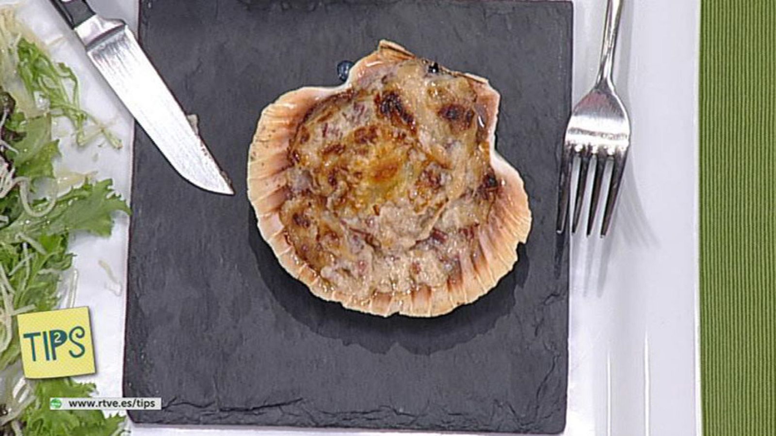 RTVE Cocina: Vieiras gratinadas rellenas | RTVE Play