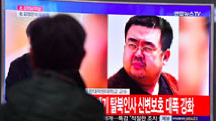 Telediario 1 - La policía malasia halla restos de un potente agente nervioso en el rostro y en los ojos de Kim Jong-nam