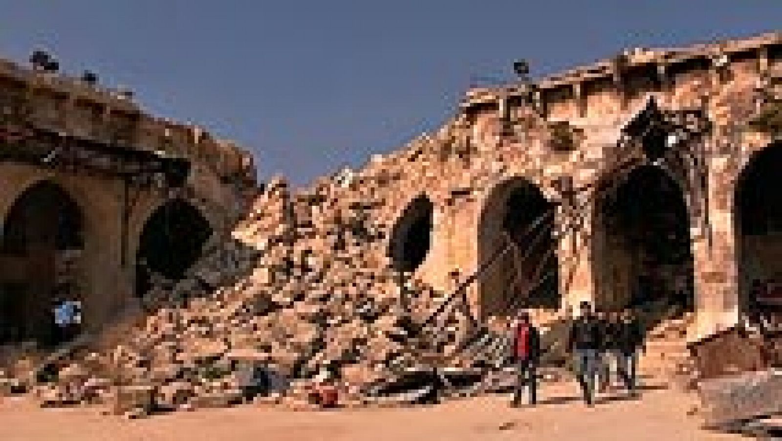 Telediario 1: Una cuarta parte del patrimonio histórico de Alepo ha sido destruido por los bombardeos | RTVE Play