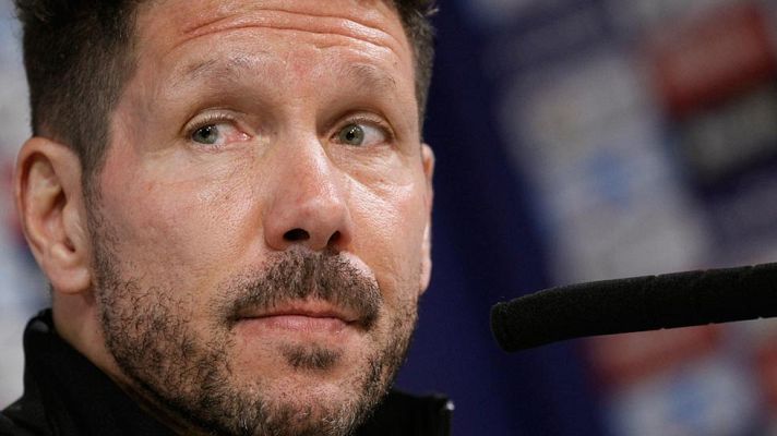 Telediario 1 - Simeone cree que el Barcelona sigue siendo "el mejor equipo del mundo"